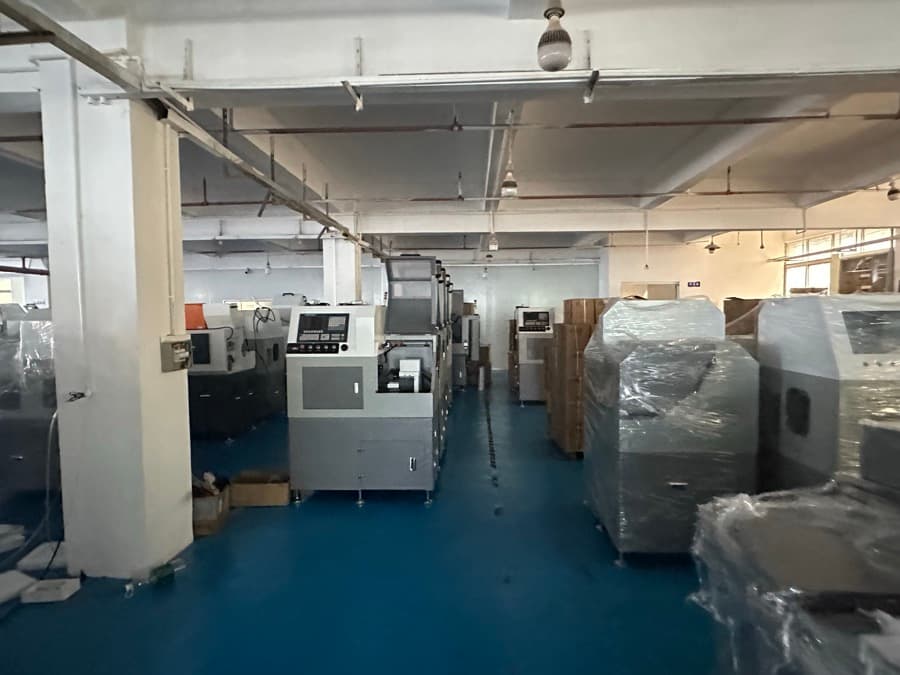 Machine production area