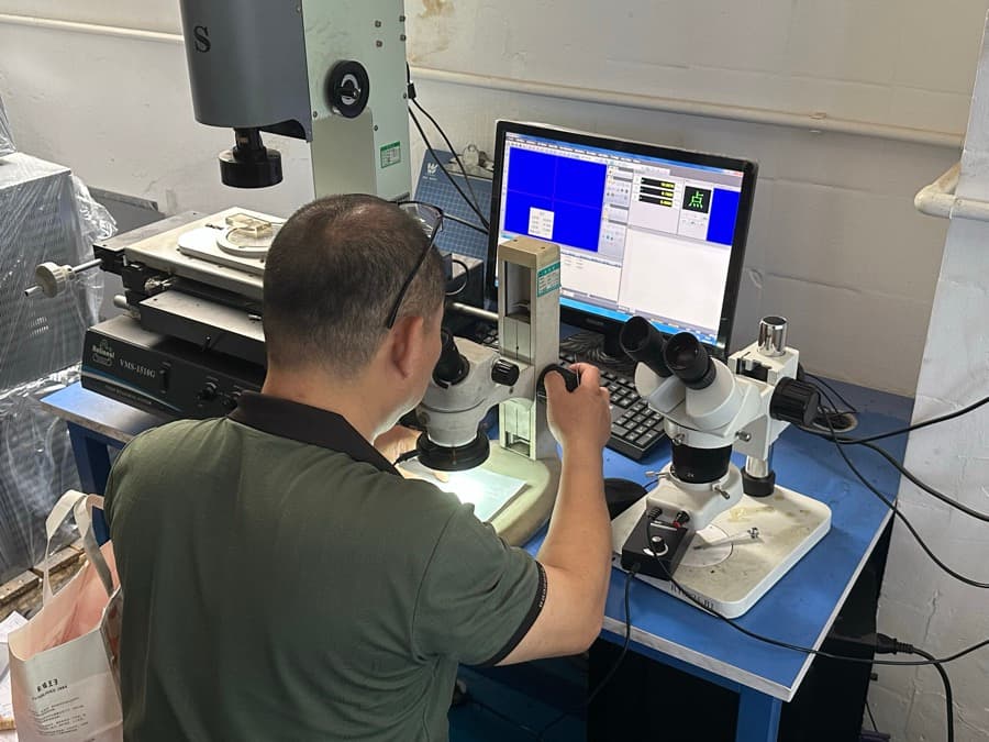Microscope inspection